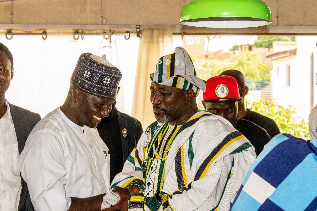 Commissioner of Youth and Sports Hon. Musa Ashoms, Dep. Spk of the House of Assembly Hon.Isa Madaki, and HRM Innocent Luka Ajiji graced #BeadAThon