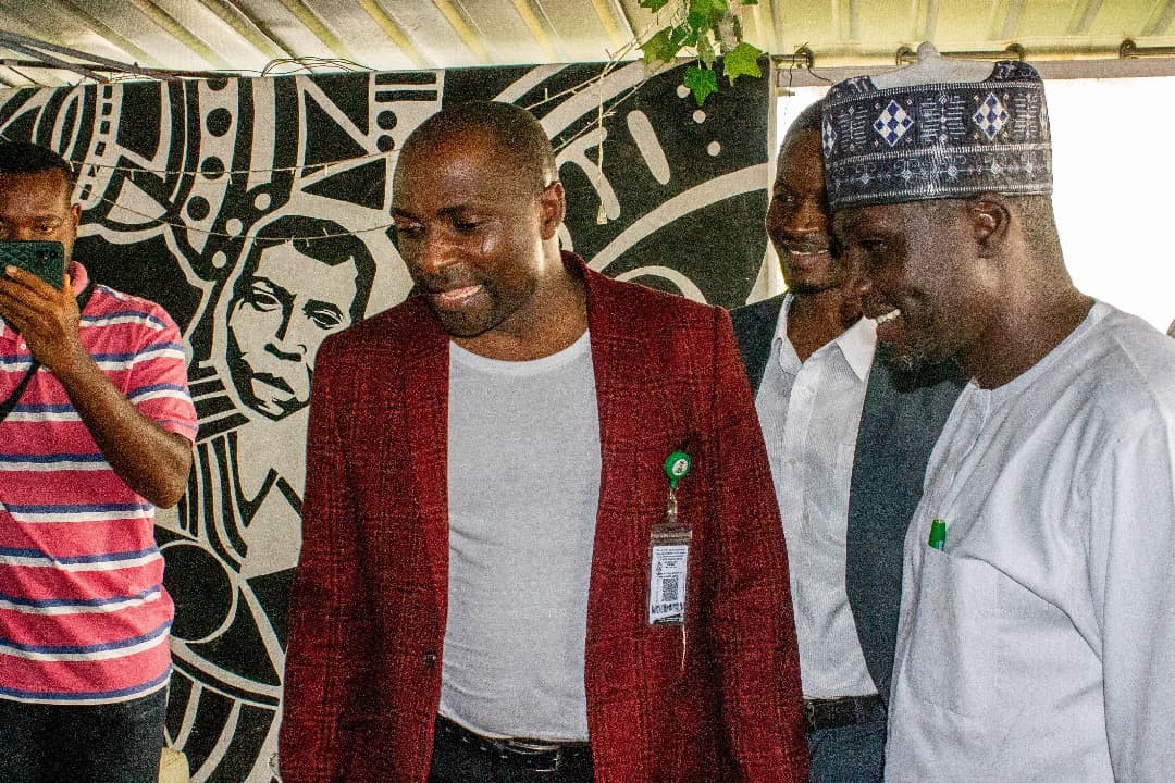 Commissioner of Youth and Sports Hon. Musa Ashoms, Dep. Spk of the House of Assembly Hon.Isa Madaki, and HRM Innocent Luka Ajiji graced #BeadAThon